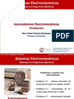 SE 1314 2ºS Automatismos Electromecânicos - Problemas