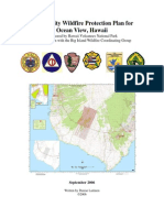 Ocean View Community Wildfire Protection Plan (CWPP) - 2006