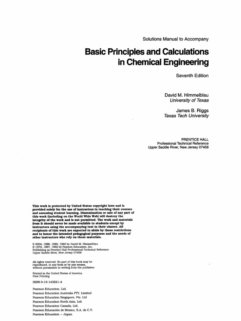 Unit operation mccabe