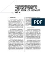 Intervenciones Psicologicas Familias Divididas