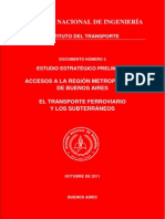 ANI - Instituto Del Transporte Estudio Estrategico Preliminar Accesos RM v003