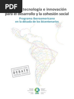 Ciencia Tecnología e Innovación