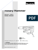 Rotary Hammer: 40 MM (1 - 9/16") Model Hr4040C