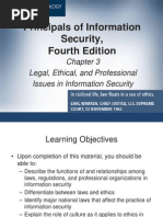 Principals of Information Security, Fourth Edition: Legal, Ethical, and Professional Issues in Information Security