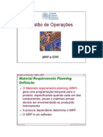 MRP_ERP - Gestão de Operacoes