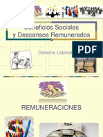 Beneficios - Sociales y Descansos Remunerados