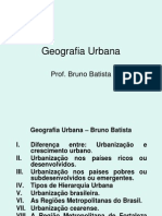 Geografia Urbana