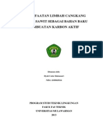 Dyah Catur R. 1109045014 Pemanfaatan Limbah Cangkang Kelapa Sawit Sebagai Bahan Baku Pembuatan Karbon Aktif