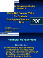 Using Net Present Value To Evaluate The Value of Money Over Time