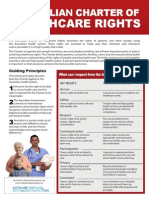 Healthcare Rights: Australian Charter of