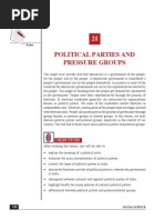 Political Parties and Pressure Groups