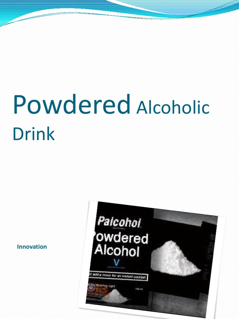 Powdered Alcoholic Drink Innovations | PDF