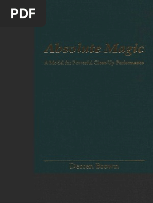 derren brown absolute magic pdf