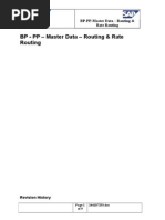 Master Recipe vs. Rate Routing in SAP PP | PDF