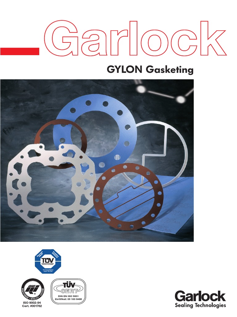 Gylon Gasketing | PDF | Mechanical Engineering | Materials
