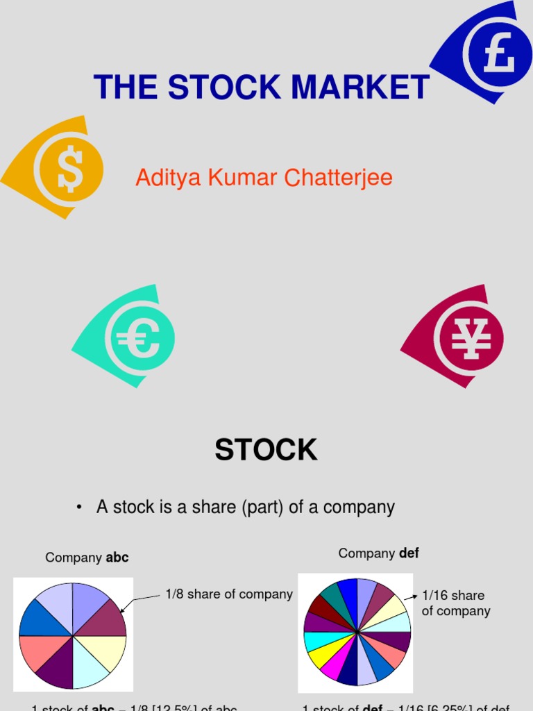 An Overview of Key Stock Market Concepts and Terms with Examples PDF