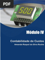 Contabilidade de Custo EAD UFPI