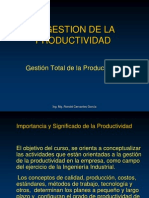 La Gestion de La Productividad