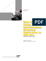 InterCompany Matching Application in BPC