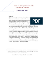 O Cânon Do Antigo Testamento Nas Igrejas Cristãs