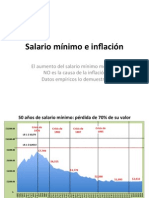 Inflación y Salario Mínimo PDF