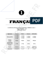 III.1 - Le Français