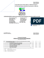 Criterios de Evaluación Educación Fisica 1er Ciclo