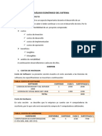 Análisis Económico Del Sistema - Jesus