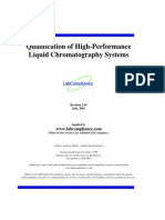 Qualification of HPLC