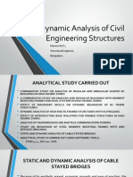 Dynamic Analysis of Civil Engineering Structures: Naveen B.O., Structural Engineer, Bangalore