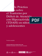 Guía TDAH niños: Diagnóstico y tratamiento del trastorno por déficit de atención e hiperactividad