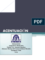 ACENTUACIÓN