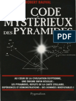 Bauval Robert - Le Code Mystérieux Des Pyramides