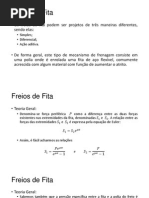 Freios de Fita