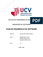 Plan de Desarrollo de Software