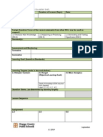 District Lesson Plan Template July 2013
