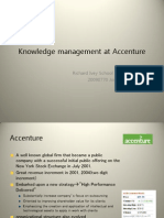 Knowledge Management at Accenture