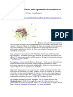 Paniagua, Soraya - Periodismo de Datos, Nueva Profesion de Autodidactas