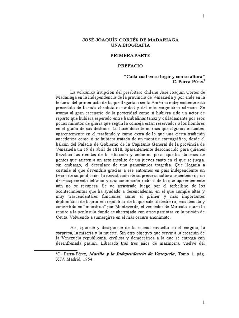 Cortés de Madariaga. Una Biografía PDF Nueva españa Chile