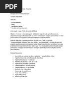 Planejamento 5º Mostra Nacional - Meio Ambiente