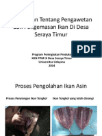 Pembinaan Tentang Pengawetan Dan Pengemasan Ikan Di Desa