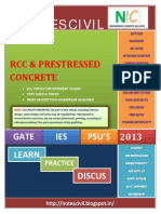 RCC & Prestressed Concrete