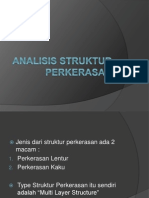 Analisis Struktur Perkerasan