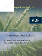 Siffco Agro Chemical channel design challenges and solutions