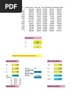 Reinf Design Sheet