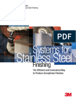 3M Finishing Systems for StainlessSteel Brochure