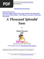 Download Thousand Splendid Suns by Gaurav Kandoi SN23967515 doc pdf