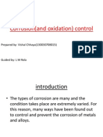 Corrosion(and Oxydation) Control