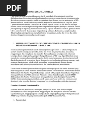 Makalah Akuntansi Keuangan Daerah Pdf Contoh Makalah