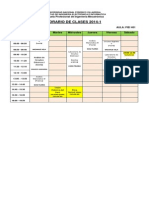 Horario 2014-2